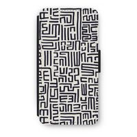 Moroccan Print: iPhone 8 Plus Flip Hoesje - thumbnail