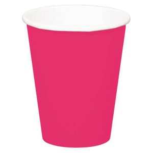 Bekers Magenta - 8 stuks