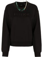 PINKO sweat à encolure ras du cou - Noir