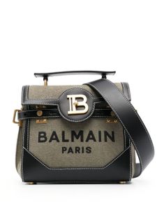 Balmain sac cabas B-Buzz 23 en toile - Vert