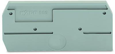 Wago 880-325 accessoire voor klemmenblokken Aansluitingsblok scheidingsstuk