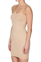J&C strapless corrigerende onderjurk - Onderjurk met afneembandjes - Shapewear - L - Huidskleur- Corrigerend ondergoed - L- Corrigerend ondergoed