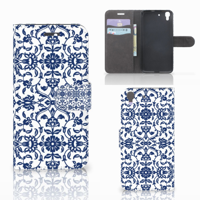Honor 4A | Y6 Hoesje Flower Blue