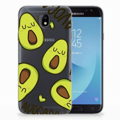 Samsung Galaxy J7 2017 | J7 Pro Telefoonhoesje met Naam Avocado Singing Samsung Galaxy J7 2017 | J7 Pro Telefoonhoesje met Naam Avocado Singing