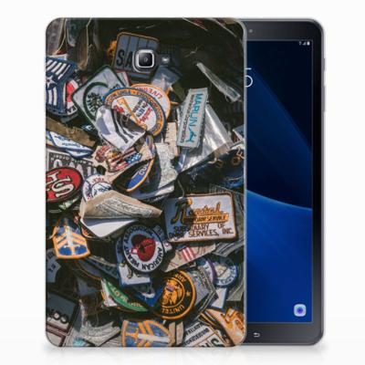 Samsung Galaxy Tab A 10.1 Tablet Backcover met foto Badges