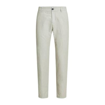WE Fashion slim fit chino grey green