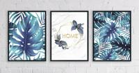 Posters - Monstera Bladeren / HOME / Set van 3 - thumbnail