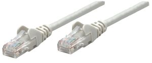 Intellinet 737067 RJ45 Netwerkkabel, patchkabel CAT 6A S/FTP 20.00 m Grijs Folie afscherming, Afscherming gevlochten, Halogeenvrij 1 stuk(s)