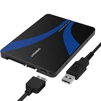 SABRENT mSATA naar USB 3.0/2.5-Inch SATA III Aluminium Behuizing Adapter (EC-MSMU)