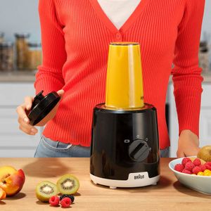 Braun JB1051 1,25 l Blender voor op aanrecht 600 W Zwart