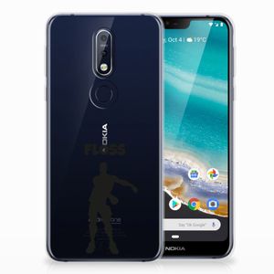 Nokia 7.1 Telefoonhoesje met Naam Floss