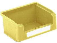 102655 Zichtbak Geschikt voor levensmiddelen (b x h x d) 102 x 50 x 85 mm Geel 60 stuk(s)