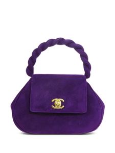 CHANEL Pre-Owned sac à main à loquet CC (1997) - Violet