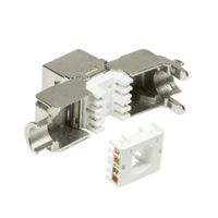 LogiLink NK4003 wandcontactdoos RJ-45 Zilver - thumbnail