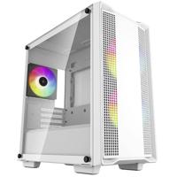 DeepCool CC360 Micro-tower PC-behuizing Wit 3 voorgeïnstalleerde LED-ventilators