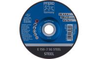 PFERD 62215726 E 150-7 SG STEEL Afbraamschijf gebogen Diameter 150 mm Boordiameter 22.23 mm Staal 10 stuk(s)