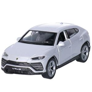 Welly Speelgoed Lamborghini auto - zilver - die-cast metaal - 11 cm - Model Urus   -