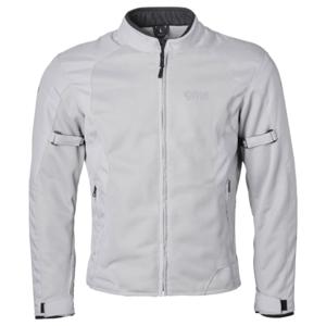 GMS Fiftysix.7 jacket, Doorwaai motorjas heren, Zilver