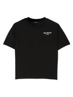 Balmain Kids t-shirt en coton à logo imprimé - Noir - thumbnail