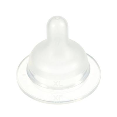 Difrax - Flessenspeen XL - Wide - Dosseerspeen - Papspeen - 2 stuks