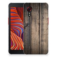 Samsung Galaxy Xcover 5 Bumper Hoesje Steigerhout - thumbnail