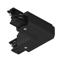 Paulmann 91375 railsysteem ProRail3 connector L-stuk binnen 101x101mm max. 3.680W zwart railsystemen plafondrail metaal, kunststof