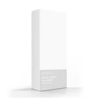 Romanette Jersey Topper - Stretch - Wit 80/100 x 200/220 80/100 x 200/220