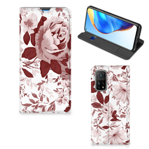 Bookcase Xiaomi Mi 10T | 10T Pro Watercolor Flowers