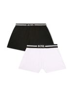 BOSS Kidswear lot de deux boxers à logo imprimé - Blanc - thumbnail