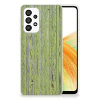 Samsung Galaxy A33 5G Bumper Hoesje Green Wood