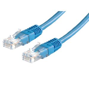 VALUE Patchkabel Cat.6 UTP (Class E), blauw, 2 m