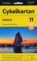 Fietskaart 11 Cykelkartan Gotland | Norstedts
