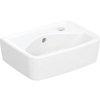 Geberit Bastia Fontein Square - 35x25cm - kraangat - overloop - wit 502.661.01.1