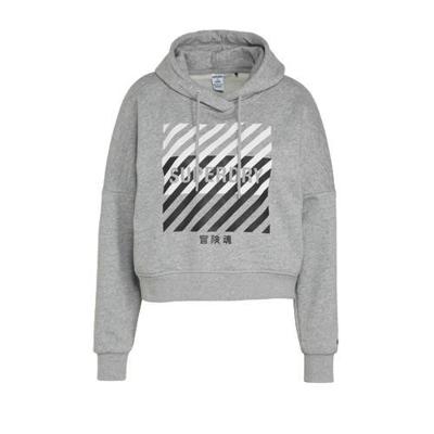 Superdry Sport sportsweater grijs