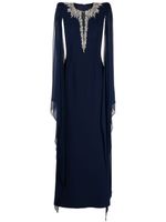 Jenny Packham robe Flame Lily - Bleu