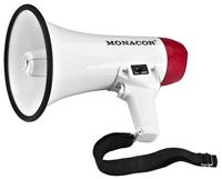 MONACOR Stageline TM-10 Megafoon, Wit