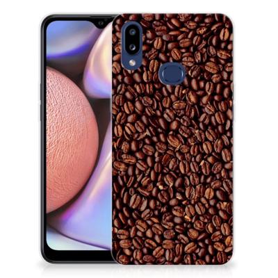 Samsung Galaxy A10s Siliconen Case Koffiebonen