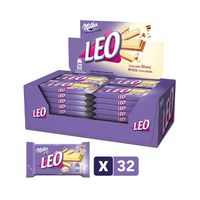 Milka Leo chocolade wit - 33g x32