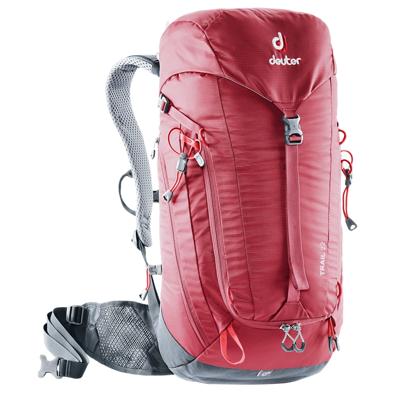 Deuter Trail 22 Unisex 20 l Polyamide, Polyethersulfonzuur (PES) Rood