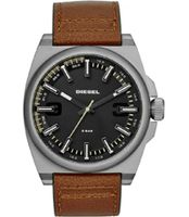 Horlogeband Diesel DZ1611 Leder Bruin 24mm - thumbnail