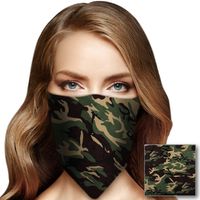 Camouflage woodland bandana