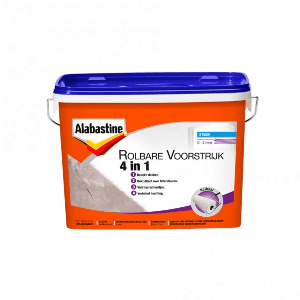 alabastine rolbare voorstrijk 4 in 1 5 ltr