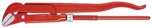 Knipex Pijptang 45ø rood poedergecoat 570 mm - 8320020