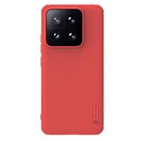 Xiaomi 14 Nillkin Super Frosted Shield Pro Hybrid Hoesje - Rood