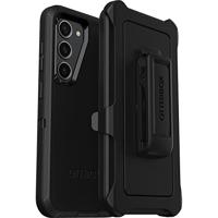OtterBox Defender Case voor Samsung Galaxy S23, Schokbestendig, Valbestendig, Ultra-robuust, Beschermhoes, 4x Getest volgens Militaire Standaard, Zwart