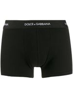 Dolce & Gabbana boxer à logo - Noir - thumbnail