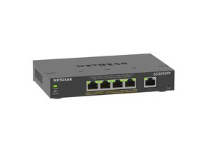 Netgear GS305EPP Managed L2/L3 Gigabit Ethernet (10/100/1000) Power over Ethernet (PoE) Zwart