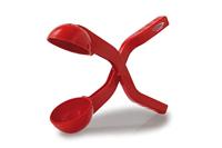 JAMARA 460394 - Snow Play sneeuwbaltang 38 cm - sneeuwballen (ca. 7 cm diameter) in seconden vormen, nooit meer koude handen, sneeuwballen zijn luchtig en niet zo hard als de handgemaakt, rood