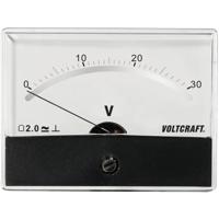 VOLTCRAFT AM-86X65/30V/DC AM-86X65/30V/DC Inbouwmeter AM-86X65/30 V/DC Draaispoel