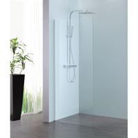 Royal Plaza Parri walk-in 70x200cm zilver profiel en helder glas met clean coating 23791 - thumbnail